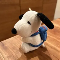 【希少】スヌーピー ぬいぐるみ 小型 リュック付き　平成レトロ