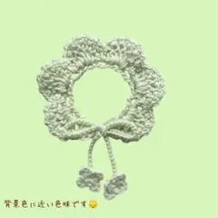 (212) つけ襟 付け襟 ぬいぐるみ ドール ハンドメイド きみどり