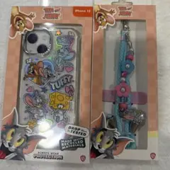 トムとジェリー iPhone 15 ケース & リストストラップ