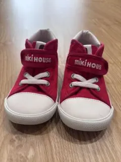 mikiHOUSE 赤 スニーカー