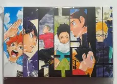 ハイキュー‼︎展 来場者特典 排球箱 メモ帳 ＆ ステッカー セット