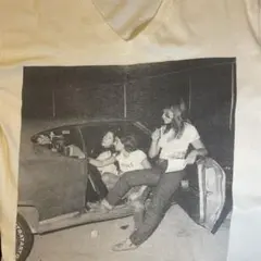 JOE SZABO ジョースザボ フォトプリント Tシャツ  Vネック