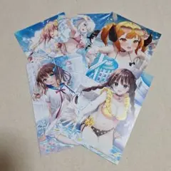 メロンブックス特典　厳選イラストポストカード＋イラストカード