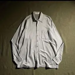 90s YVESSAINTLAURENT イブサンローラン ボックス　長袖シャツ