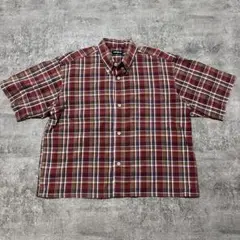 OLD UNIQLO 短丈　ショート丈　チェックシャツ　cityboy 古着