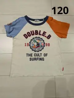 DOUBLE.B サーフィン Tシャツ 120
