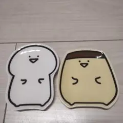 お文具さんぷりんさんお皿2枚セット