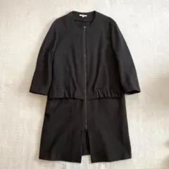 HACHE ウールロングコート