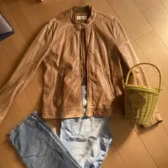 ❤︎今夜限りの最終価格❤︎MARE シングルライダースジャケット L