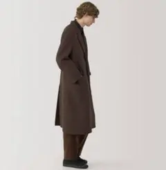 【MUJI LABO】 紳士　カシミヤ混チェスターコート 紳士 カシミヤ混チェスターコート MUJI Labo
