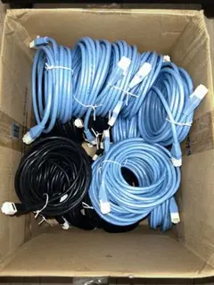 LANケーブル 5m青黒セット 20本