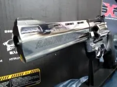 【最終値下げ】マルシン レイジングブル リボルバー 8mm BB弾500発付き マルシン・トーラス レイジングブル HWグロスシルバー 6/8mmBB