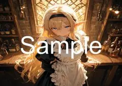 A4サイズアートポスター 1点もの 美女ポスター最高品質 E- J-２２
