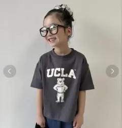 チャオパニックティピー UCLA プリントtee kids 120-130cm