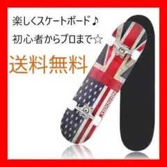 送料無料! スケートボード 31インチ スケボー ABEC9ベアリング採用 国旗