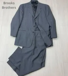 ブルックスブラザーズ スーツ セットアップ M L グレー 背抜き