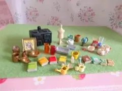 シルバニア　小物　大量　セット　キッチン　本　初期　赤ちゃん　砂場　トルソー