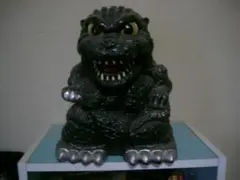 【箱無し】ゴジラ BIG ジャンボ バーニングゴジラ でっかい貯金箱 箱付未使用】世界5000個限定ゴジラBIG バーニングゴジラ