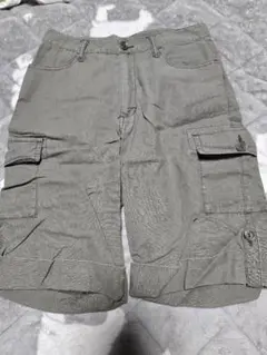 グリーン ハーフパンツ シンプル Mサイズ 近日削除