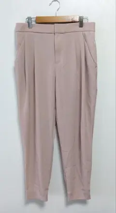 UNIQLOドレープジョガーパンツ　ピンク ベージュ　サイズM　ユニクロ