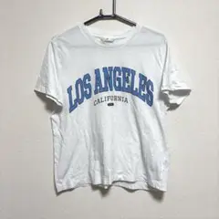 H＆M プリント Tシャツ ホワイト Mサイズ