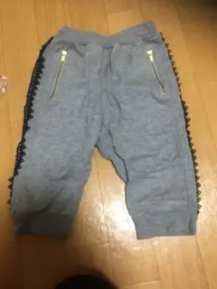 otonato 7.5分丈パンツ　グレー　100