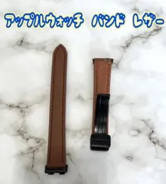 アップルウォッチ バンド レザー 本革 マグネットバックル スリム