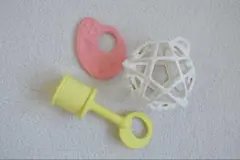 【Made in Japan】お米のおもちゃ　People 3個セット ベビー