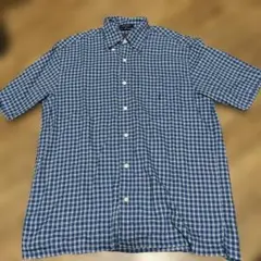 NAUTICA 半袖チェックシャツ