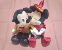 ミッキー&ミニー セレブリティフォト ペアぬいぐるみ