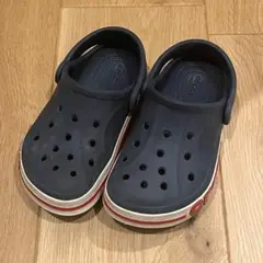 Crocs ネイビー バヤバンド　16.5cm
