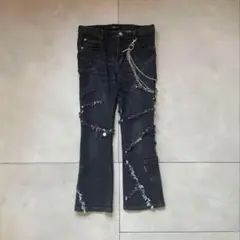 y2k archive お兄系 フレア ギミック パンツ