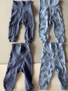 ベビー パンツ 4点セット ブルー（未着用）