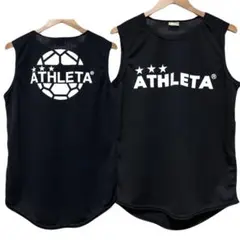 ✨良品✨ ATHLETA アスレタ ノースリーブ タンクトップ デカロゴ M