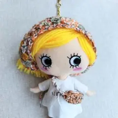 イルメール　16センチぬい　バブーシュカ（エスニック調）ミニポシェット付き
