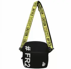 XLARGEショルダーバック　FR2 斜め掛けサコッシュ　黒