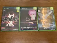 XBOX 幻魔鬼武者　エアフォースデルタⅡ デットオアアライブ3 セット