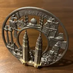 クアラルンプール ペトロナスツインタワー 置物