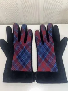 【8月末まで出品】Vivienne Westwoodタータンチェック手袋