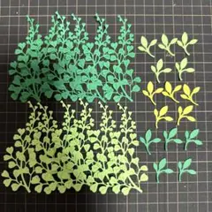 葉っぱセット　ダイカットクラフトパンチ