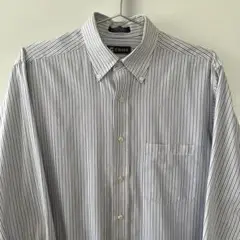 【90s】 chaps ストライプシャツ　ボタンダウン