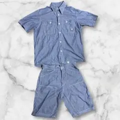 nuts AND bones セットアップ 半袖シャツ ショートパンツ XL