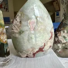 アゲート ティアドロップ型置物