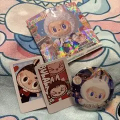 ラブブ 缶バッジ カード付き