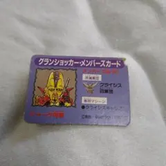 送込！グランショッカー・メンバーズカード