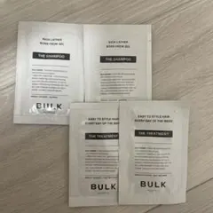 BULK HOMME シャンプー ヘアトリートメント