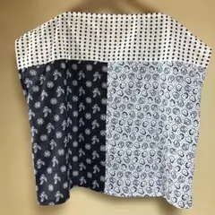 手拭いリメイクシャツ5