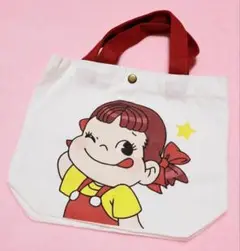 値下げ☆新品★かわいいペコちゃん★ランチバッグ
