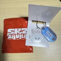 JYP ポップアップSTRAYKIDS スキズバッグチャーム リノ LEEBIT