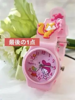 サンリオ マイメロディ 子供用 アナログ 腕時計 シリコン